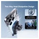 Baseus VC2 Pro Qi2.2 MagSafe Telefoonhouder Ventilatierooster Auto 25W Opladen afbeelding 3