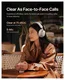Baseus Inspire Noise Cancelling Draadloze Koptelefoon 100 Uur Batterij Wit afbeelding 5