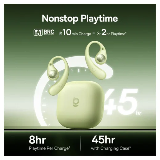 Baseus Eli Sport 2 Open-Ear True Wireless Earbuds Draadloze Oordopjes Wit afbeelding 4
