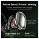 Baseus Eli Sport 2 Open-Ear True Wireless Earbuds Draadloze Oordopjes Groen afbeelding 8