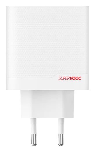 Originele OnePlus SUPERVOOC 80W Snellader + USB-C Kabel 1M Wit afbeelding 3