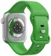 SBG Siliconen Apple Watch Band 1-11/SE/Ultra - 49/46/45/44/42MM - Lichtgroen afbeelding 8