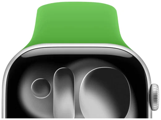SBG Siliconen Apple Watch Band 1-11/SE/Ultra - 49/46/45/44/42MM - Lichtgroen afbeelding 11