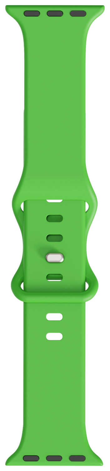 SBG Siliconen Apple Watch Band 1-11/SE/Ultra - 49/46/45/44/42MM - Lichtgroen afbeelding 13