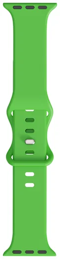 SBG Siliconen Apple Watch Band 1-11/SE/Ultra - 49/46/45/44/42MM - Lichtgroen afbeelding 13