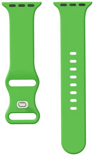 SBG Siliconen Apple Watch Band 1-11/SE/Ultra - 49/46/45/44/42MM - Lichtgroen afbeelding 14