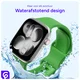 SBG Siliconen Apple Watch Band 1-11/SE/Ultra - 49/46/45/44/42MM - Lichtgroen afbeelding 2
