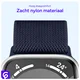 SBG Nylon - Apple Watch Bandje - 1-11/SE/Ultra - 49/46/45/44/42MM - Donkerblauw afbeelding 5