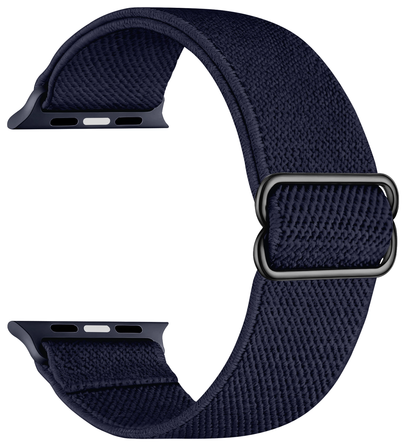 SBG Nylon - Apple Watch Bandje - 1-11/SE/Ultra - 49/46/45/44/42MM - Donkerblauw afbeelding 9