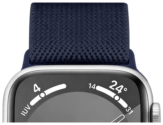SBG Nylon - Apple Watch Bandje - 1-11/SE/Ultra - 49/46/45/44/42MM - Donkerblauw afbeelding 10