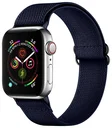SBG Nylon - Apple Watch Bandje - 1-11/SE - 38/40/41/42MM - Donkerblauw