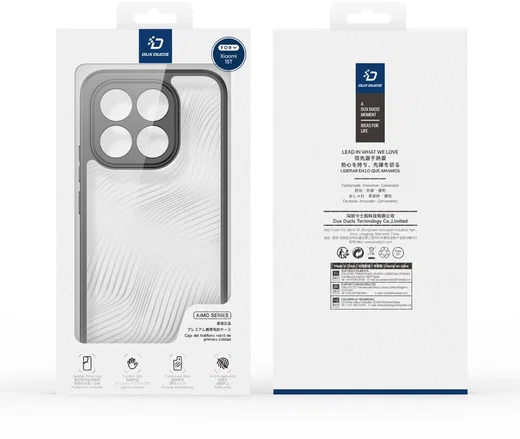 Dux Ducis Aimo Xiaomi 15T Hoesje Back Cover Zwart afbeelding 9