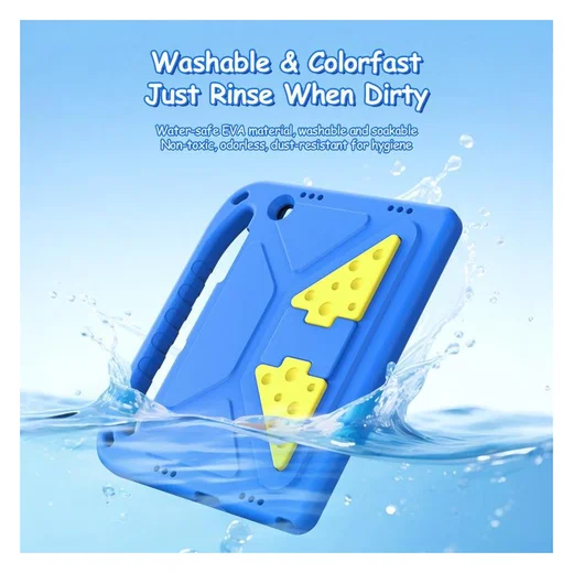 Dux Ducis PUFF Samsung Tab A11 Plus/A9 Plus Kinder Tablethoes met Handvat Blauw afbeelding 8