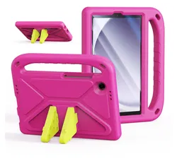 Dux Ducis PUFF Samsung Tab A11 / Tab A9 Kinder Tablethoes met Handvat Roze afbeelding