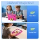 Dux Ducis PUFF Samsung Tab A11 / Tab A9 Kinder Tablethoes met Handvat Roze afbeelding 7