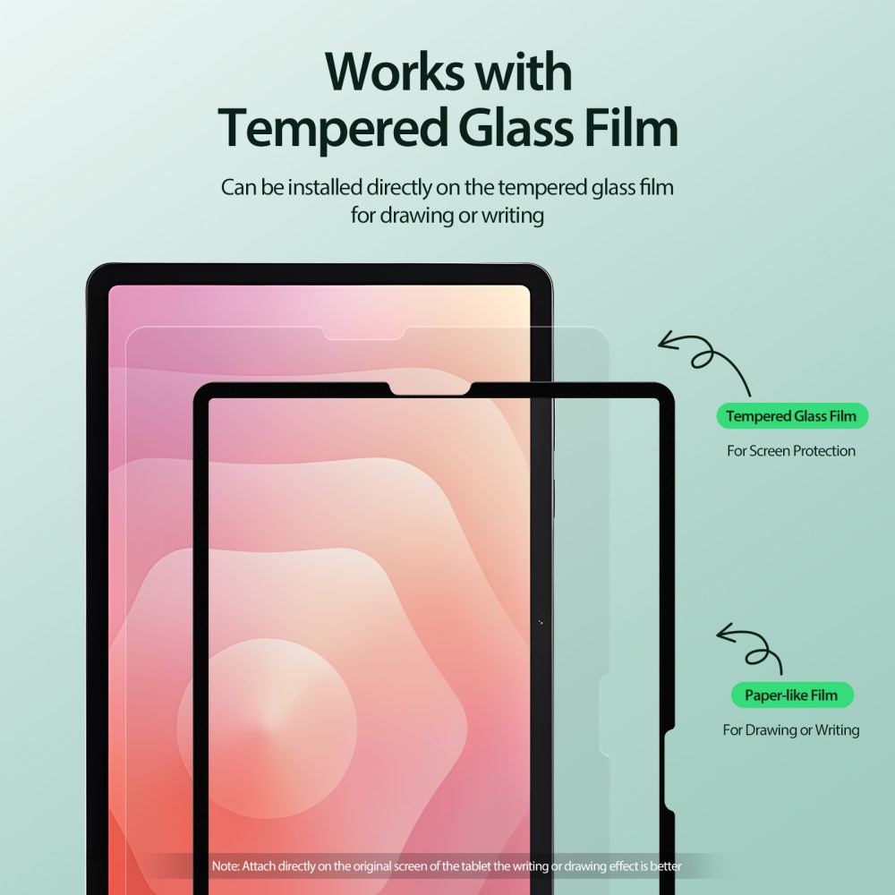 Dux Ducis Naad Samsung Galaxy Tab S11 Screen Protector Papier Gevoel afbeelding 9