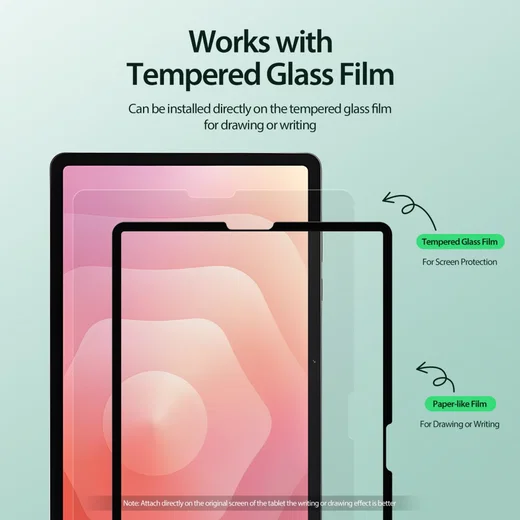 Dux Ducis Naad Samsung Galaxy Tab S11 Screen Protector Papier Gevoel afbeelding 9