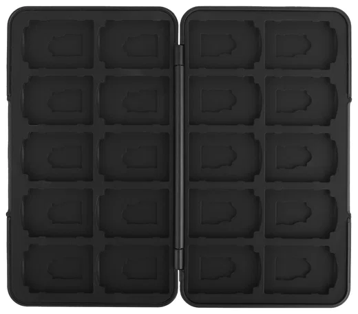 Buddi Sorted Geheugenkaart Organizer 20 SD Kaarten & 20 Micro SD Kaarten Zwart afbeelding 8