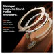 TORRAS Ostand Q3 Air Apple iPhone 17 Pro Hoesje MagSafe 360° Kickstand Oranje afbeelding 5