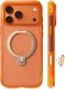 TORRAS Ostand Q3 Air Apple iPhone 17 Pro Hoesje MagSafe 360° Kickstand Oranje afbeelding 2