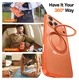TORRAS Ostand Pro Apple iPhone 17 Pro Max Hoesje 360° MagSafe Stand Oranje afbeelding 3