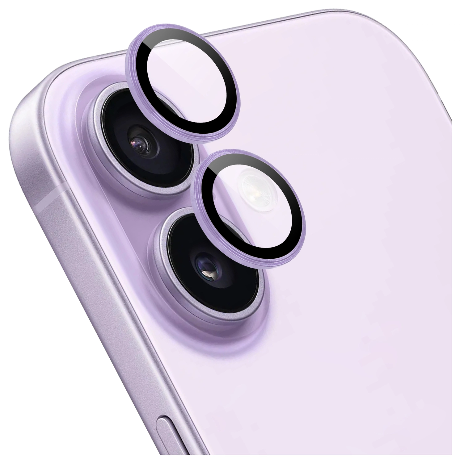 Rosso Apple iPhone 17 Camera Frame Protector Paars afbeelding 1