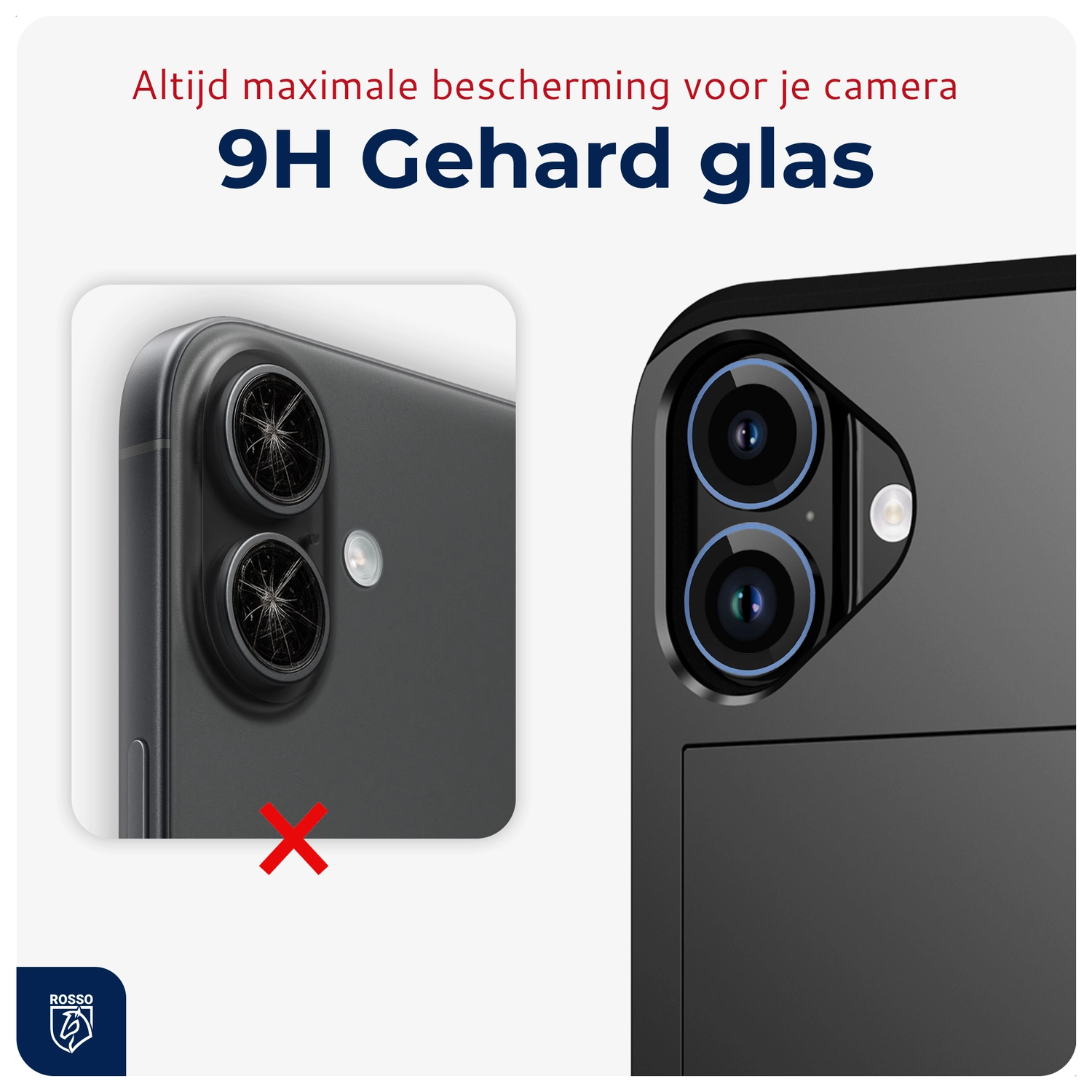 Rosso Apple iPhone 17 Camera Frame Protector Paars afbeelding 5