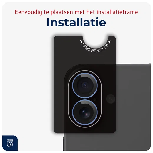 Rosso Apple iPhone 17 Camera Frame Protector Paars afbeelding 8