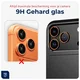 Rosso iPhone 17 Pro / 17 Pro Max Camera Frame Protector Oranje afbeelding 6