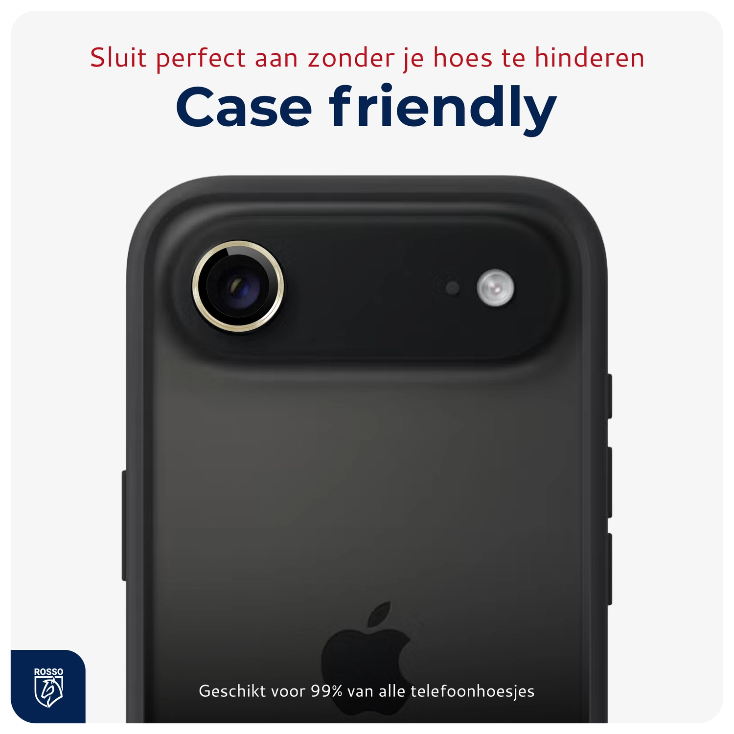 Rosso Apple iPhone Air Camera Frame Protector Goud afbeelding 5