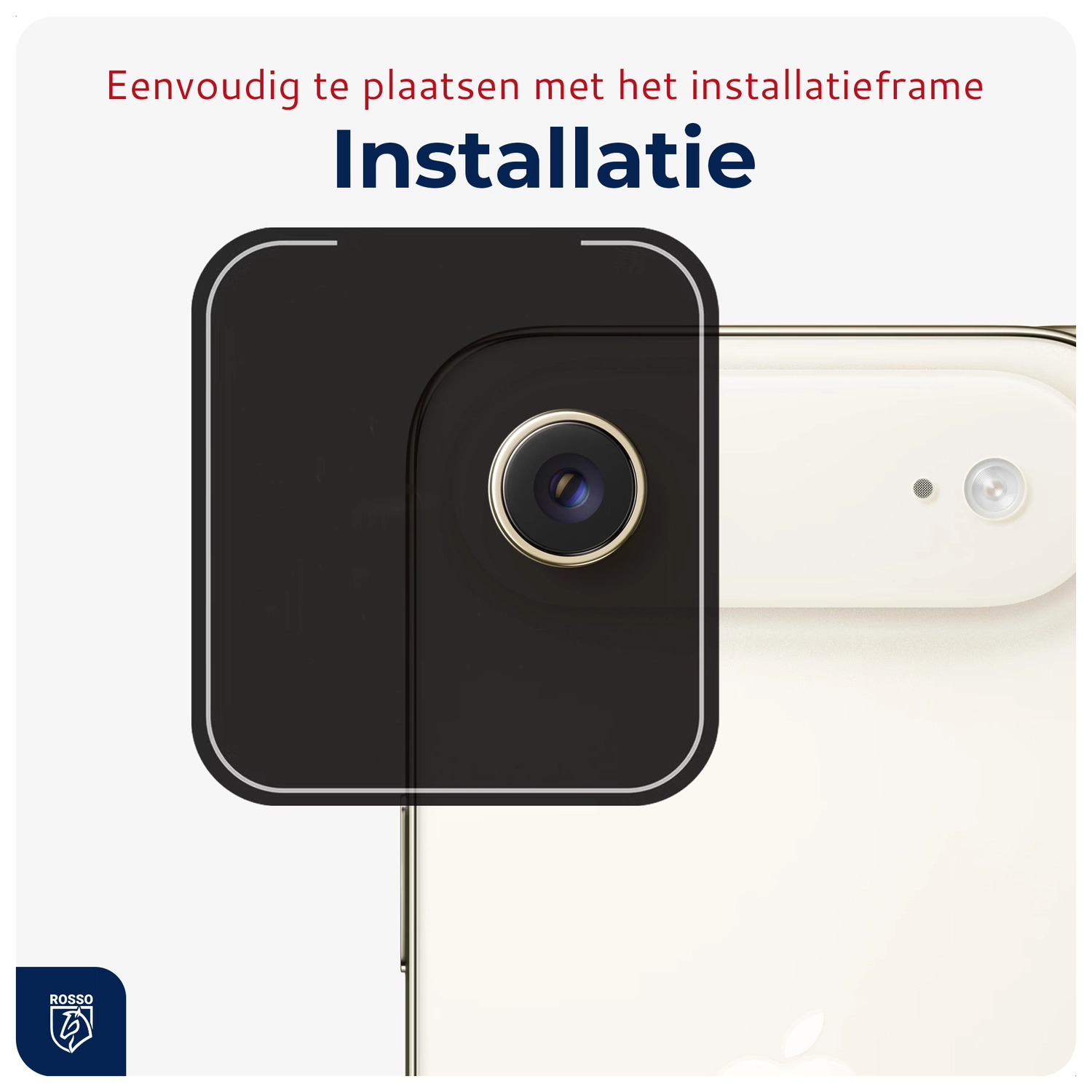 Rosso Apple iPhone Air Camera Frame Protector Goud afbeelding 6