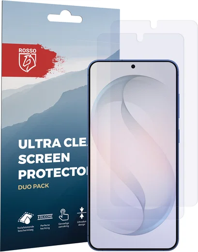 Rosso Samsung Galaxy S26 Plus Screen Protector Case Friendly Folie Duo Pack afbeelding 9