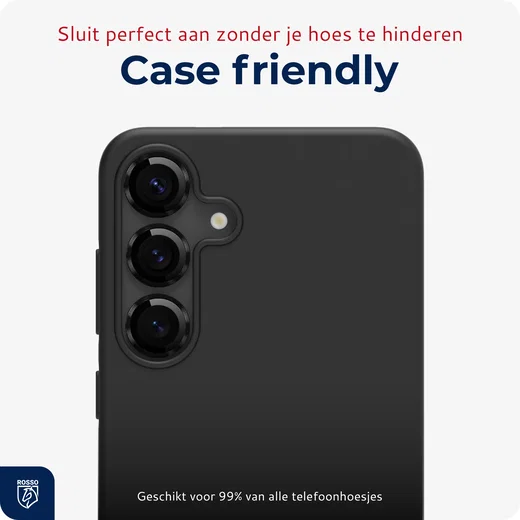 Rosso Samsung Galaxy S26 Plus Camera Frame Protector Zwart afbeelding 6