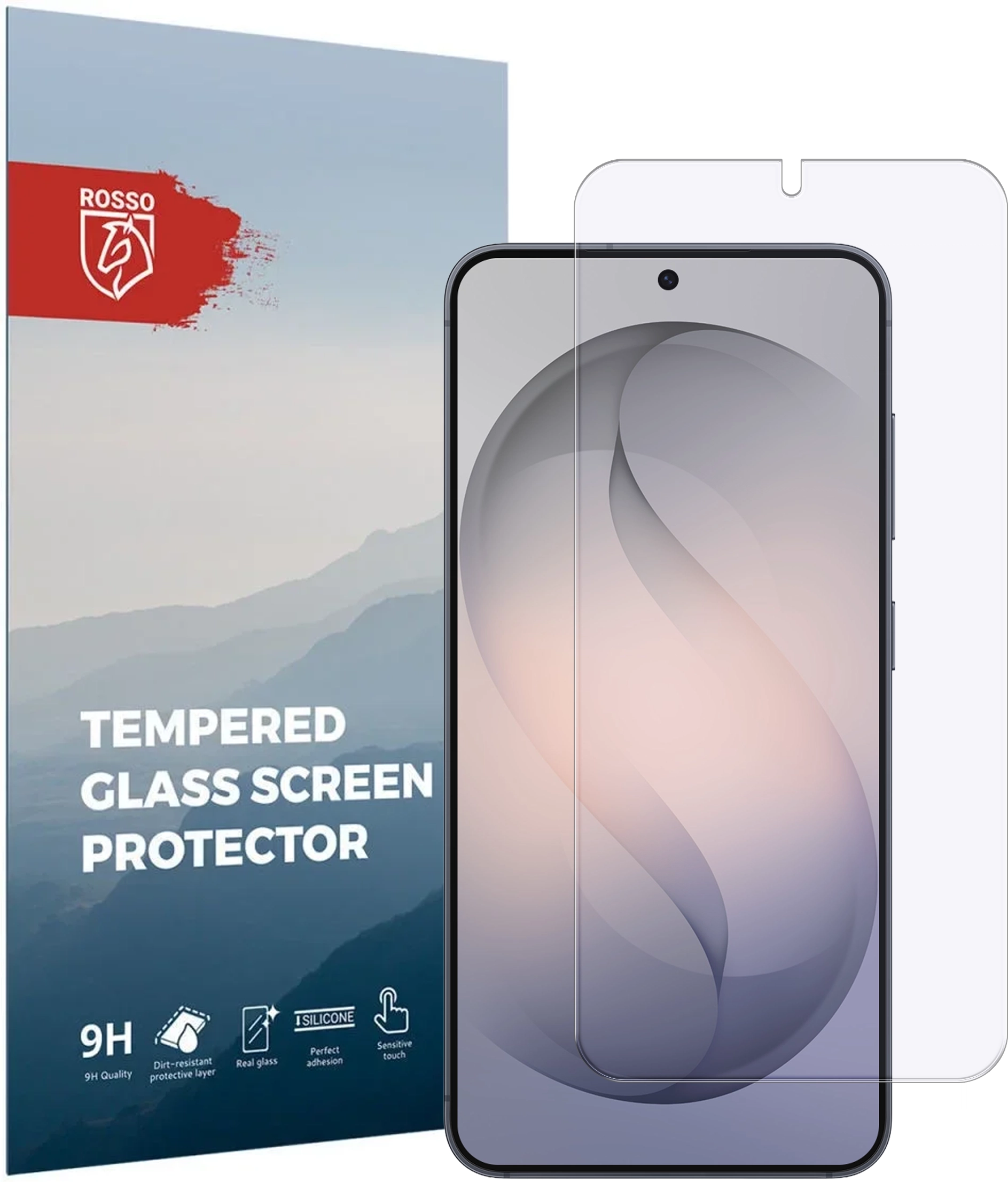 Rosso Samsung Galaxy S26 9H Tempered Glass Screen Protector afbeelding 1