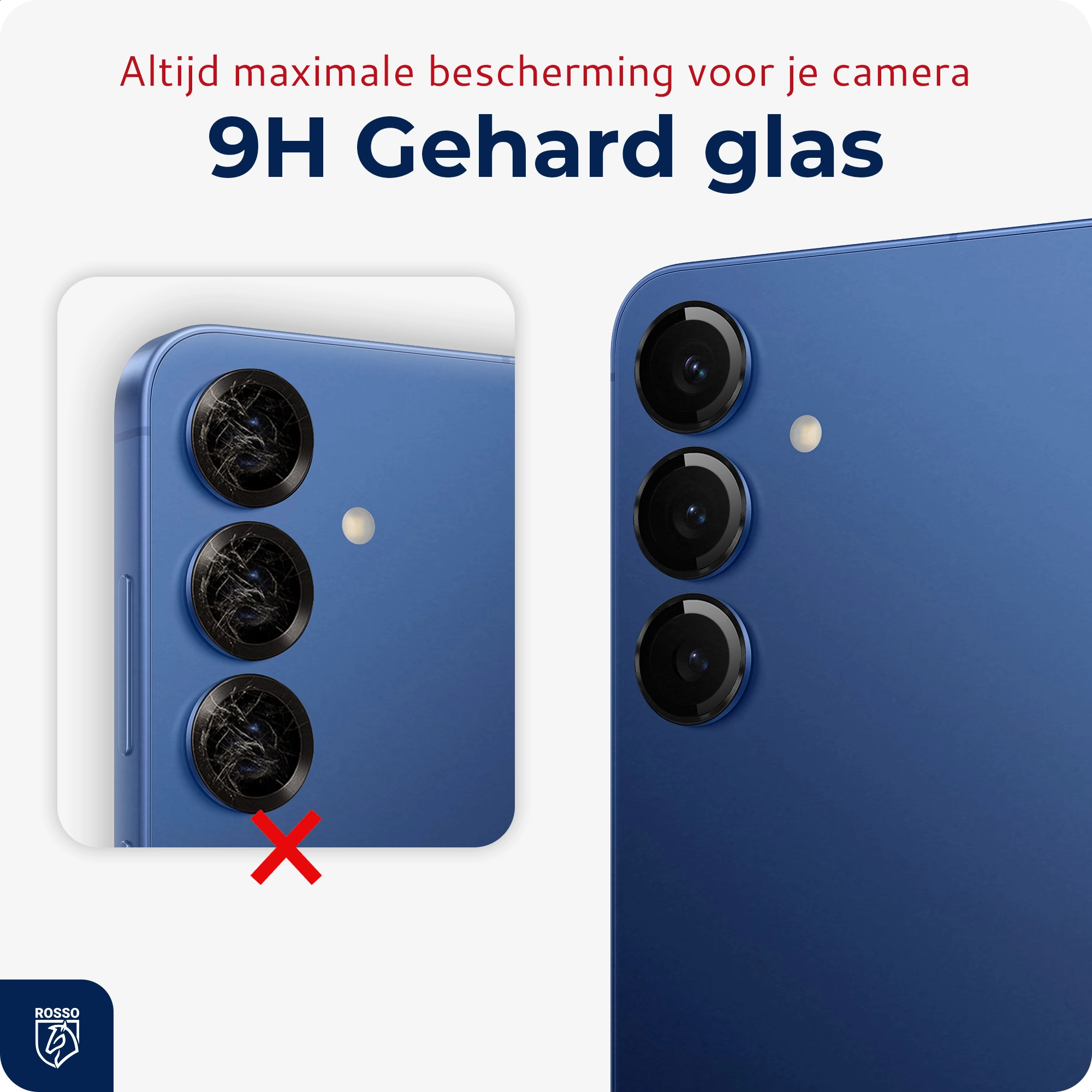Rosso Samsung Galaxy S26 Camera Frame Protector Zwart afbeelding 4