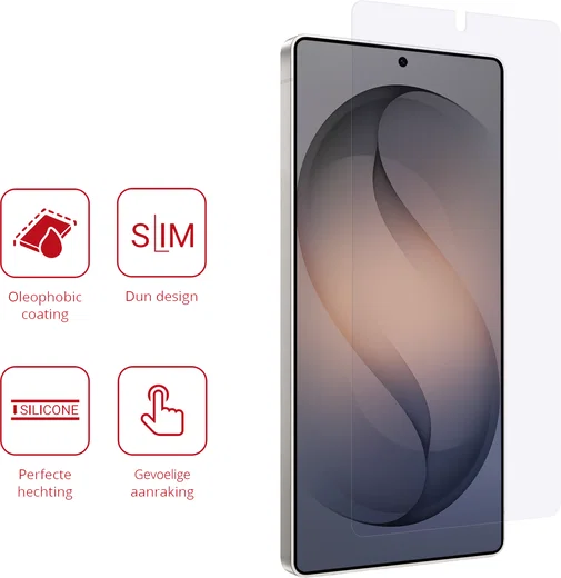 Rosso Samsung Galaxy S26 Ultra Screen Protector Case Friendly Folie Duo Pack afbeelding 2