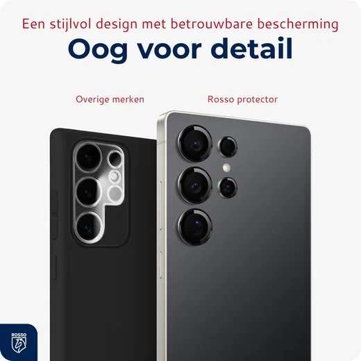 Rosso Samsung Galaxy S26 Ultra Camera Frame Protector Zwart afbeelding 7