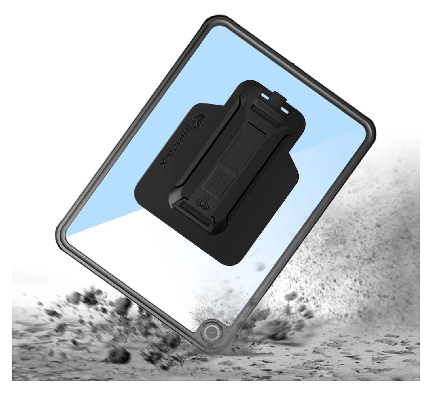 Armor X MX-Series Waterdicht hoesje Apple iPad 11 (2025) Zwart afbeelding 7