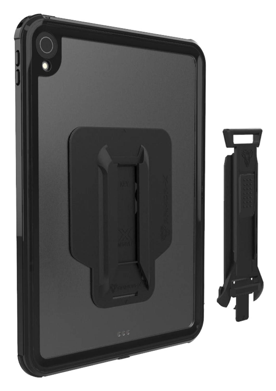 Armor X MX-Series Waterdicht hoesje Apple iPad 11 (2025) Zwart afbeelding 9