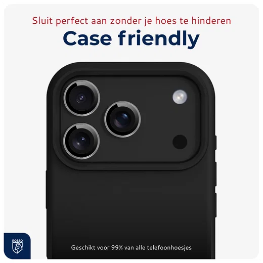 Rosso iPhone 17 Pro / 17 Pro Max Camera Frame Protector Grijs afbeelding 5