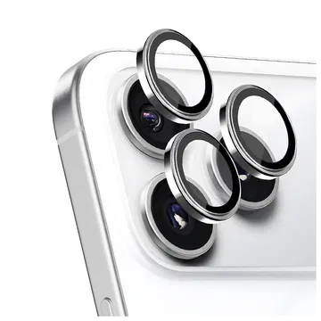 Rosso iPhone 17 Pro / 17 Pro Max Camera Frame Protector Zilver