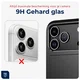 Rosso iPhone 17 Pro / 17 Pro Max Camera Frame Protector Zilver afbeelding 4