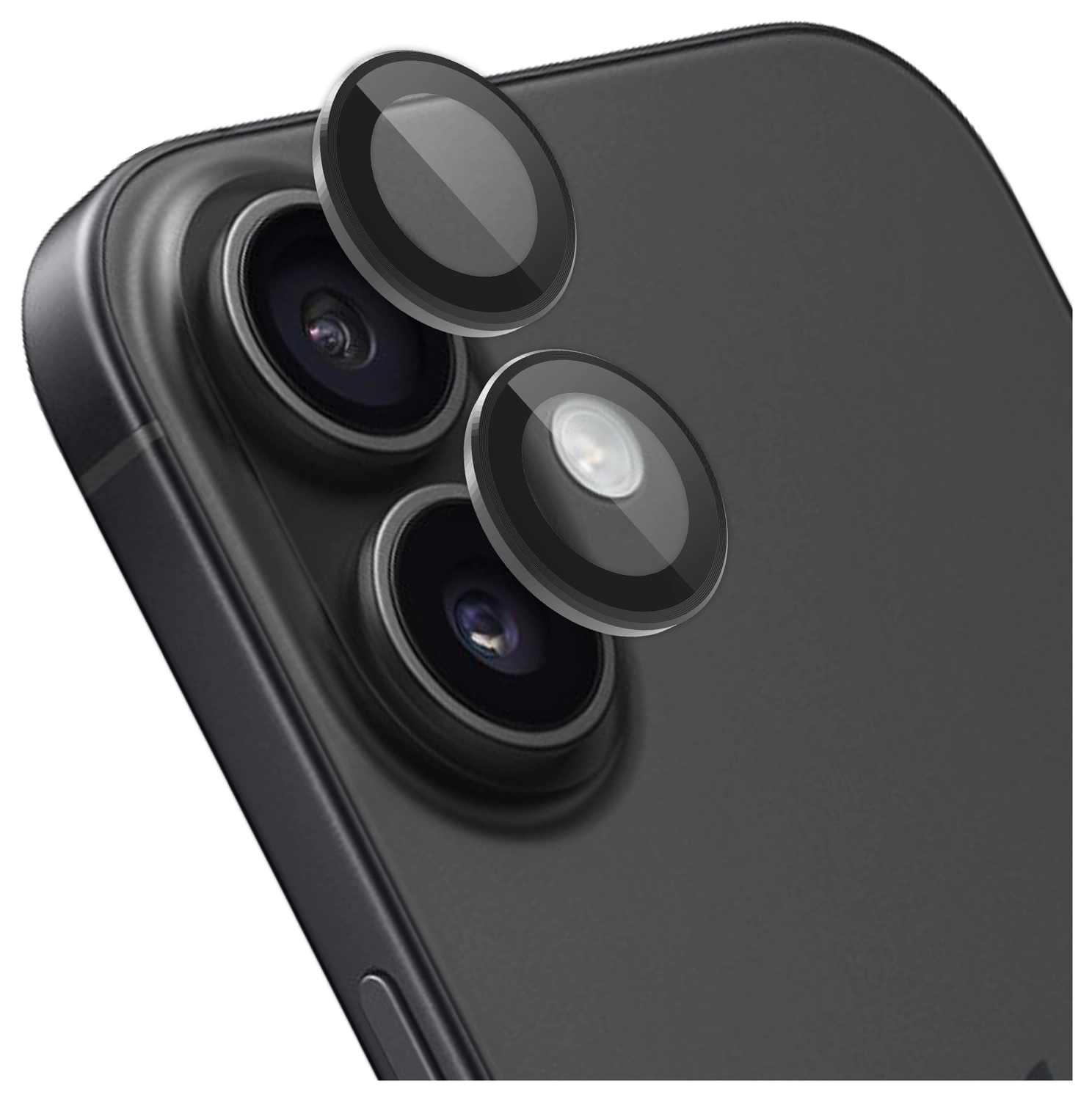 Rosso Apple iPhone 17 Camera Frame Protector Grijs afbeelding 1