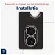 Rosso Apple iPhone 17 Camera Frame Protector Zilver afbeelding 6