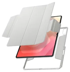 Spigen AirSkin Pro Samsung Galaxy Tab S11 Ultra Hoes Book Case Grijs afbeelding