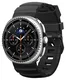 Spigen WBS2 - Samsung Galaxy Watch 8 Siliconen Bandje - Zwart afbeelding 1