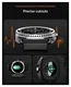 Spigen WBS2 - Samsung Galaxy Watch 8 Siliconen Bandje - Zwart afbeelding 8