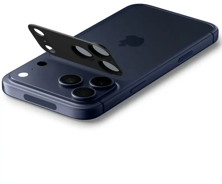 Spigen EZ Fit Optik Pro XL Apple iPhone 17 Pro Camera Protector Zwart afbeelding 12