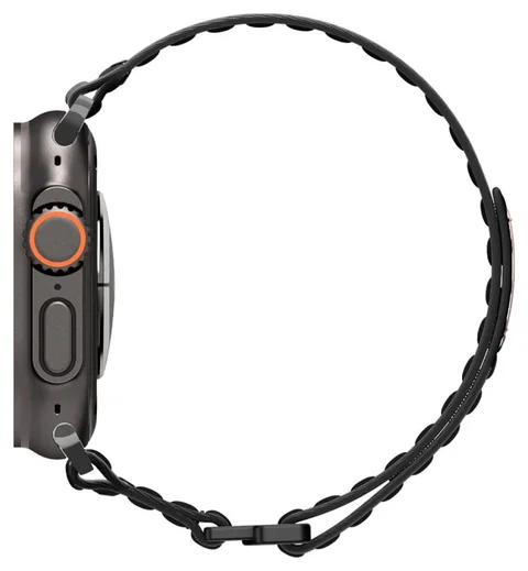 Spigen WBF0 - Apple Watch 1-11/SE/Ultra Bandje - 49/46/45/44/42MM - Zwart afbeelding 3