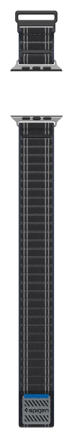 Spigen WBF0 - Apple Watch 1-11/SE/Ultra Bandje - 49/46/45/44/42MM - Zwart afbeelding 5
